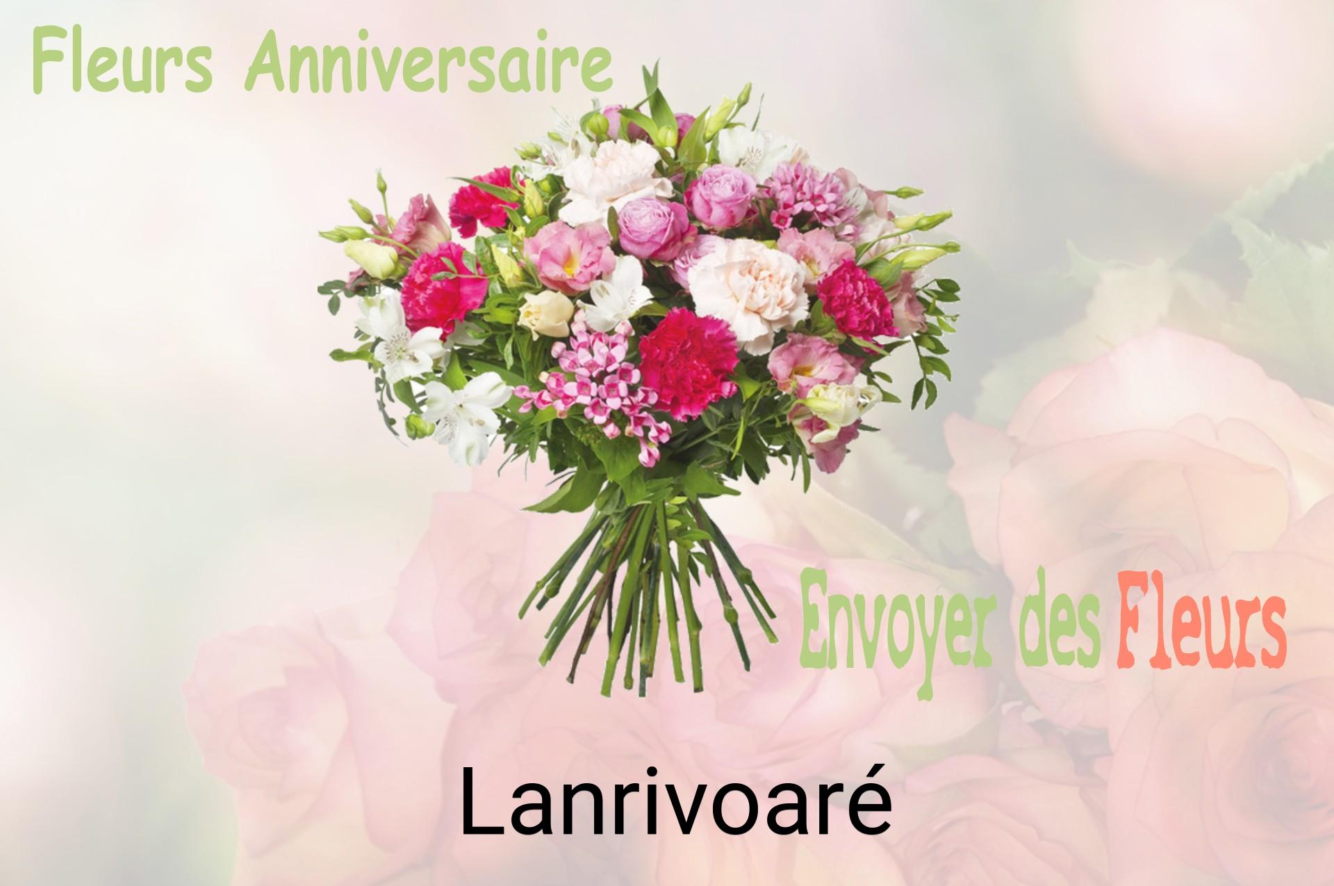 Bouquet de fleurs d’anniversaire livré à Lanrivoaré