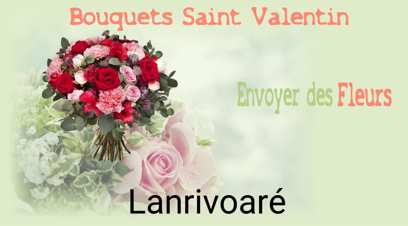 Roses de Saint-Valentin livrées à Lanrivoaré